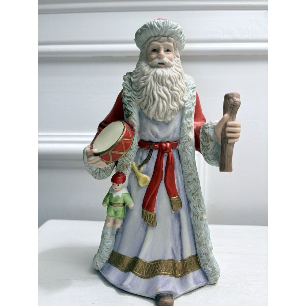 Lefton “Old World Santa” Musical Figurine – Victorian Santa Collection – 1989
